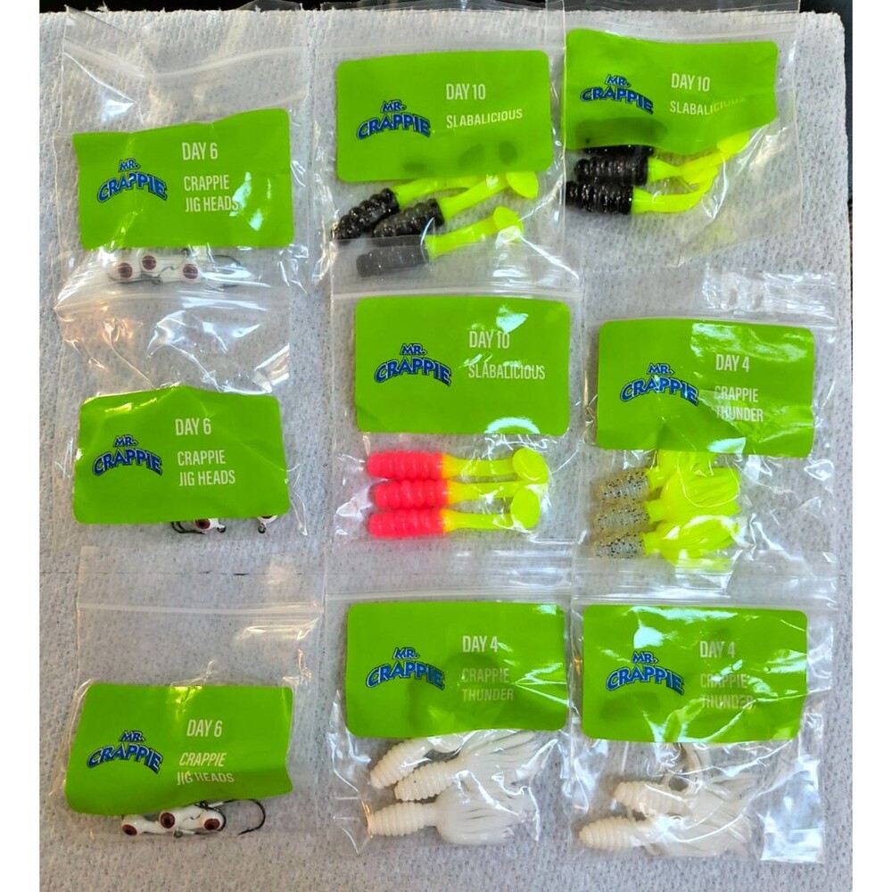 Mr. Crappie By Strike King Sample Pack - Lot of 9